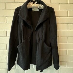 Saturday Sunday black tie cardigan - size XS